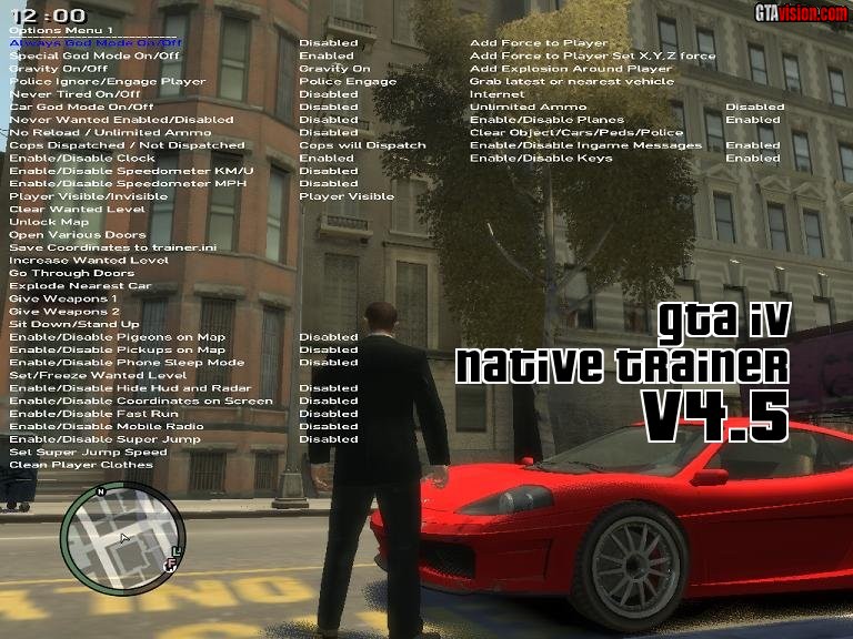 Native trainer gta 4. ГТА 4 simple native Trainer. Меню ГТА 4. Коды на ГТА 4. Трейнер для ГТА 4 на русском.